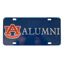 AU alumni license plate