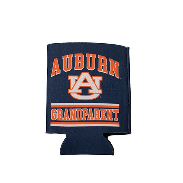 navy Auburn coozie