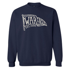 navy War Eagle pennant sweatshirt