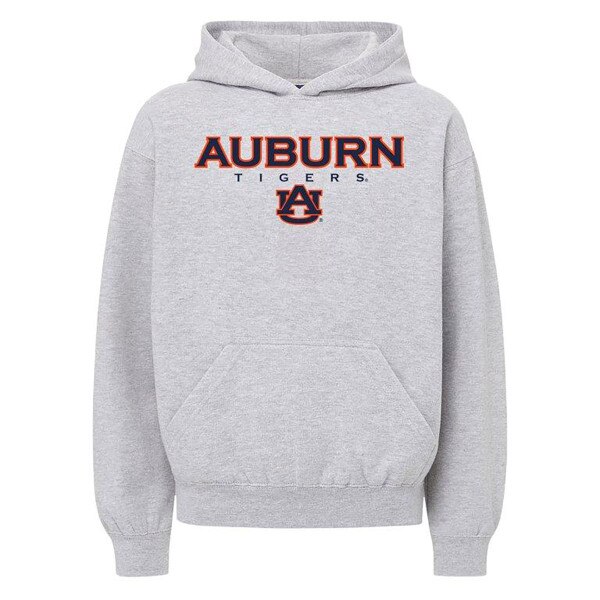 youth hood auburn copperplate in grey