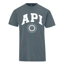 navy API short sleeve shirt