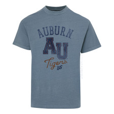 blue retro Auburn Tigers 86 tee