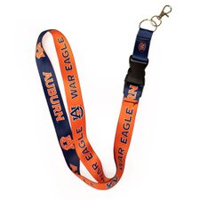 navy and orange AU Tiger lanyard