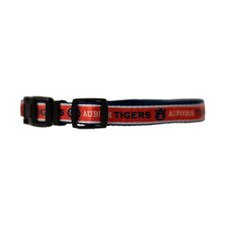 orange Auburn Tigers pet collar