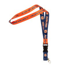 I believe in Auburn lanyard