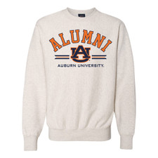 oatmeal Auburn alumni sweatshirt