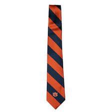 AU orange and navy tie