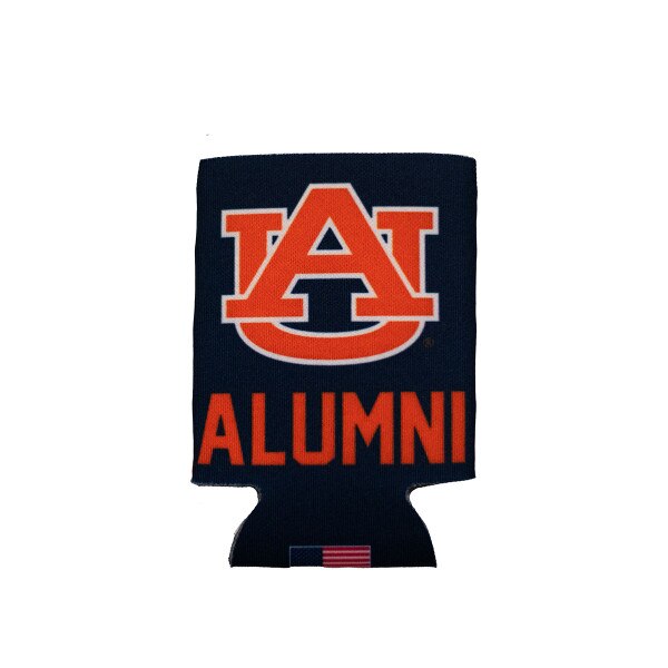 AU Alumni coozie navy side