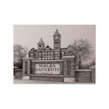 grey-scale samford hall notecards