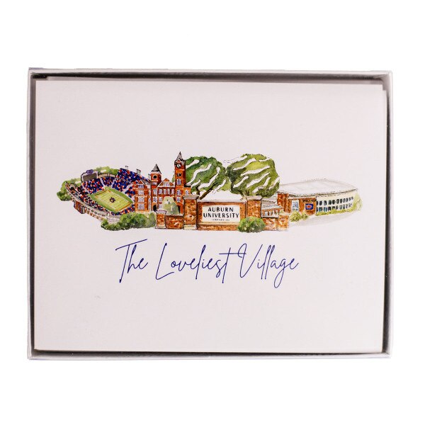 The loveliest village note cards