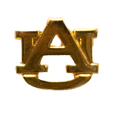 small gold AU pin