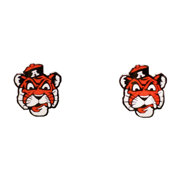 Beanie Tiger post earrings