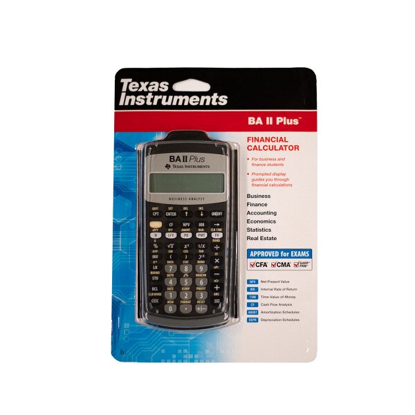 BA II Plus calculator