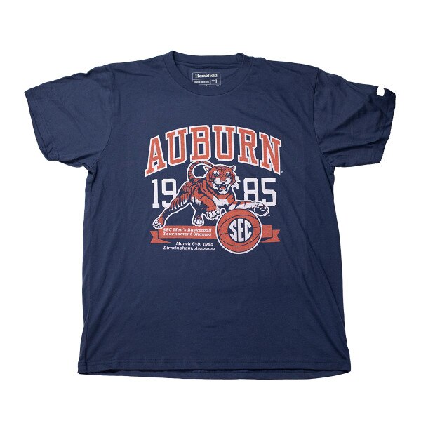 AU Men's BBall 1985 SEC Champs tee