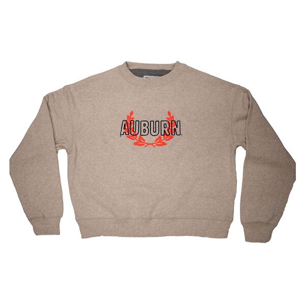 Auburn oatmeal laurels sweatshirt