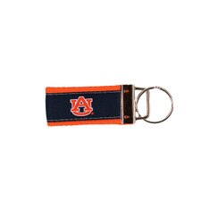 navy and orange AU keychain