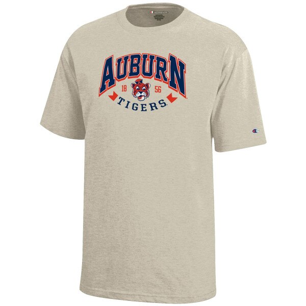 oatmeal short sleeve AU youth shirt