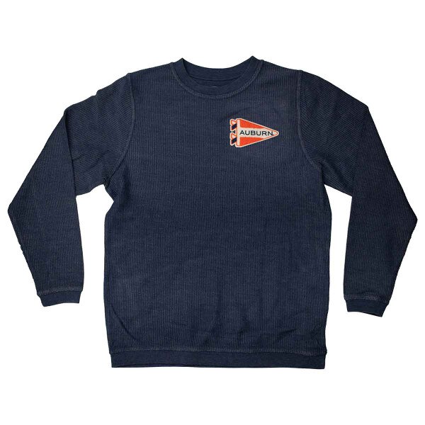 navy Auburn women's sweatshirt