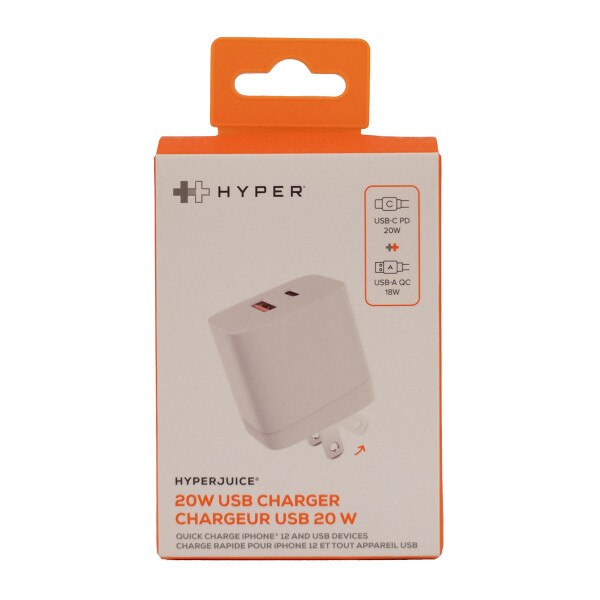USB-C and USB charger- dual port