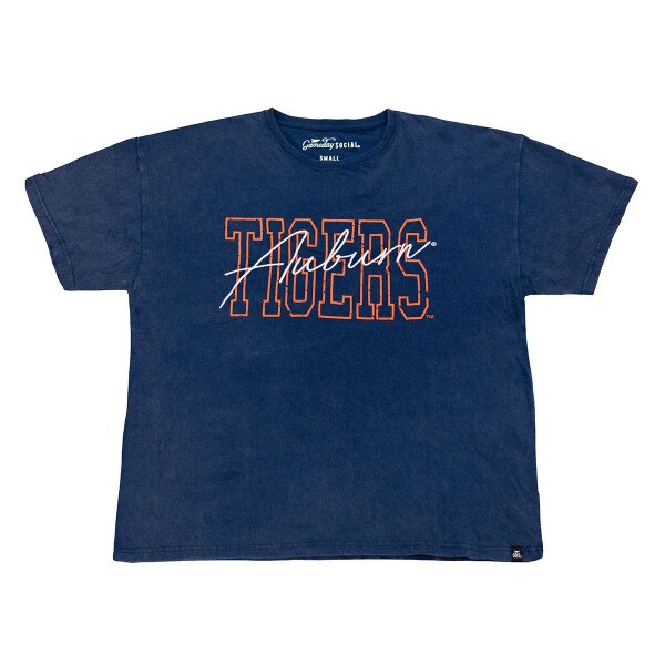 Women's Auburn Tigers Overlay Tee