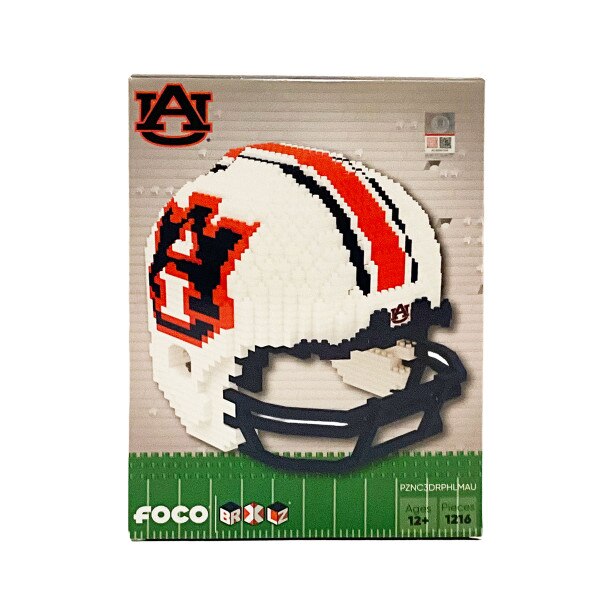 auburn helmet mini brick replica