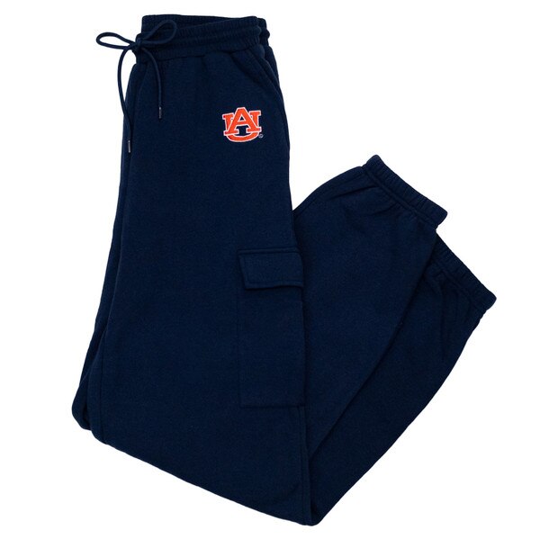 women's AU cargo joggers navy