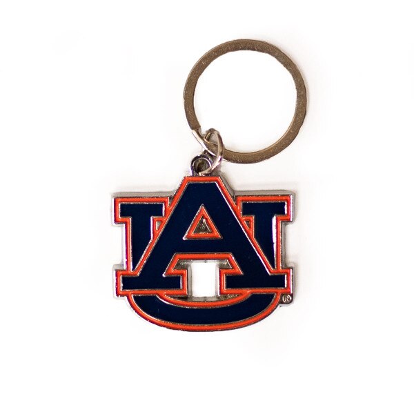 AU metal keychain