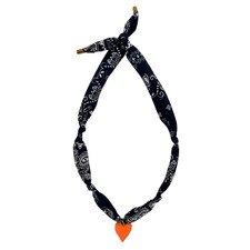 Navy bandana, Orange heart charm?resizeid=2&resizeh=225&resizew=225